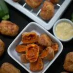 Abobrinha Com Queijo Na Airfryer