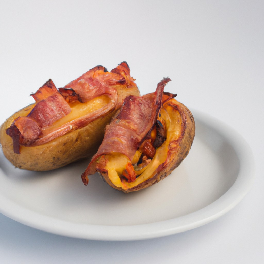 Abobrinha Recheada Com Presunto E Queijo Na Airfryer