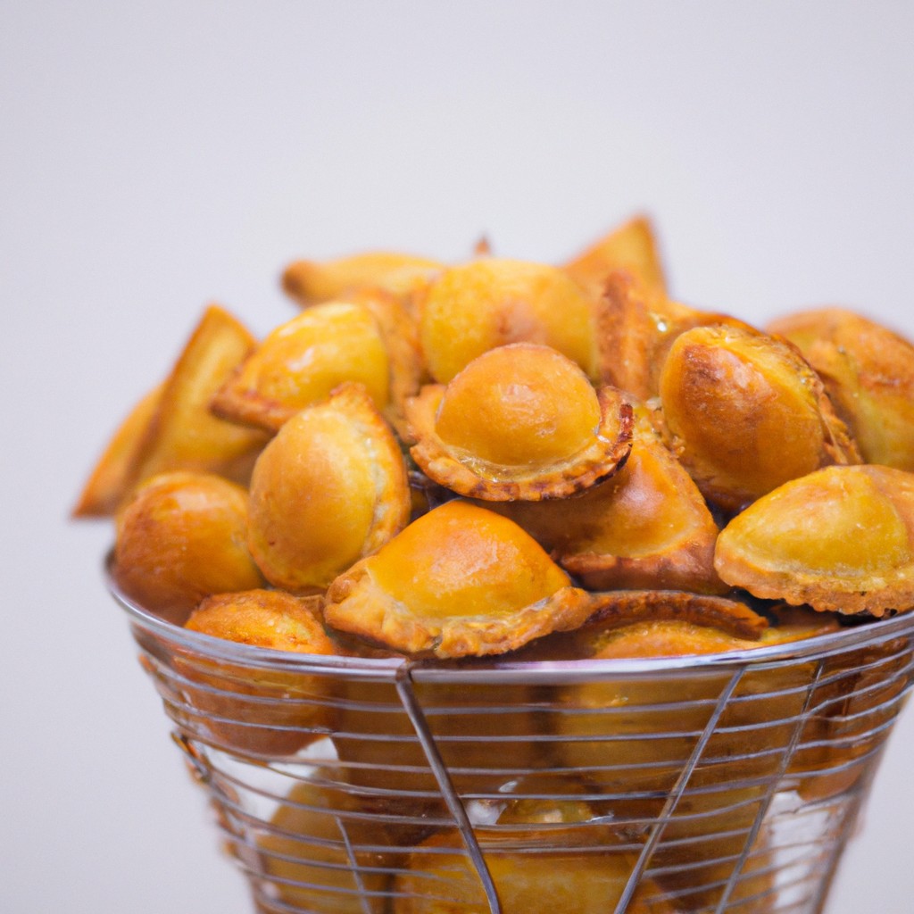 Água Na Boca: Cestinha Doce De Massa De Pastel Na Airfryer