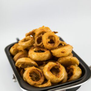 Anéis De Cebola Recheados Na Airfryer