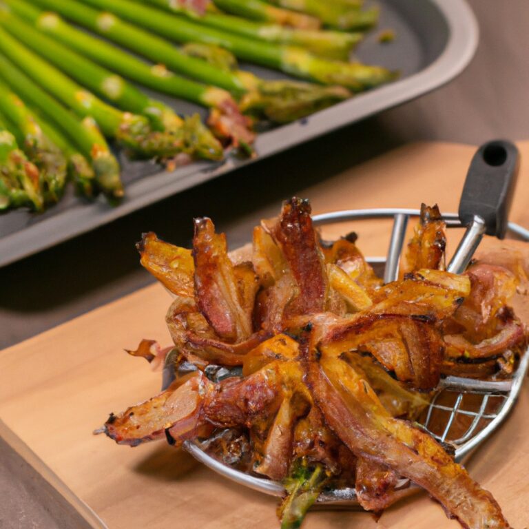 Aspargos Com Bacon Na Airfryer: Receita Deliciosa E Fácil