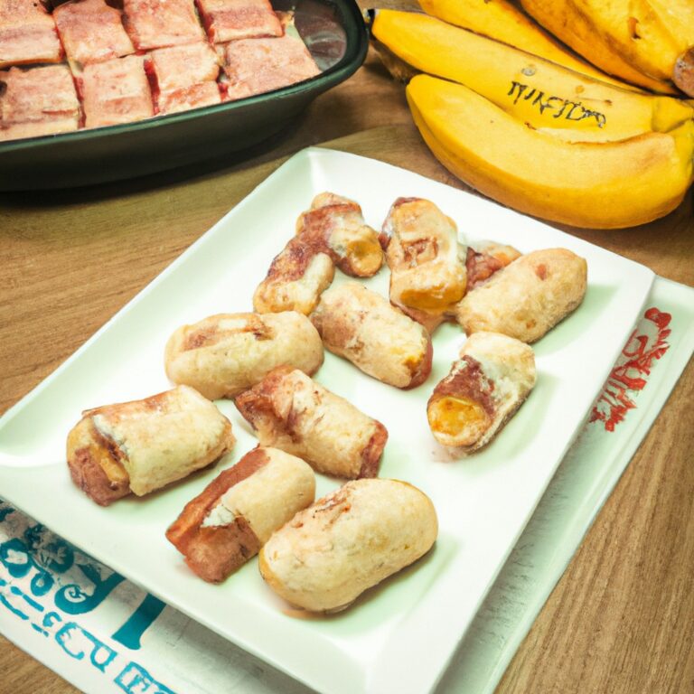 Banana Com Bacon E Queijo Na Airfryer: Receita Deliciosa