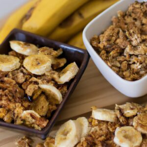 Banana Com Granola Na Airfryer: Pronta Em 15 Minutos