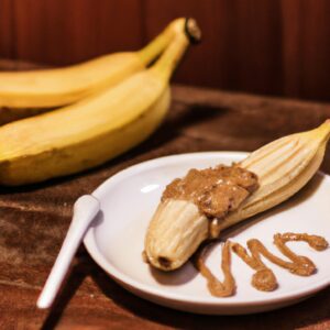 Banana Com Pasta De Amendoim E Chocolate: Receita Deliciosa