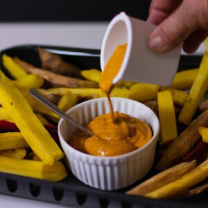 Batata Doce Com Curry Na Airfryer: Receita Fácil E Rápida