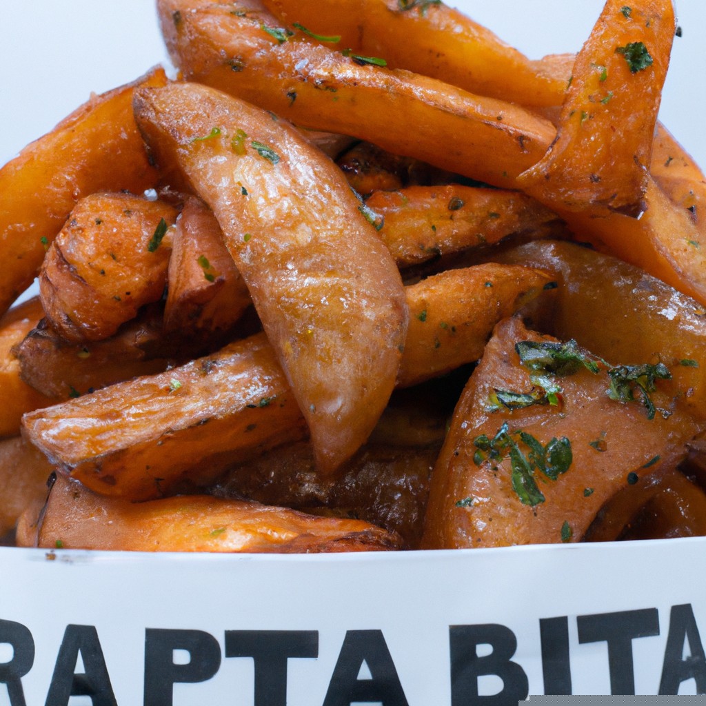 Batata Frita Na Airfryer Com Páprica E Chimichurri