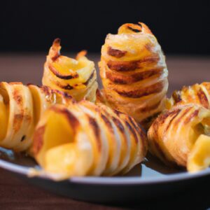 Batata Hasselback Com Queijo Na Airfryer