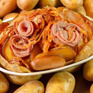 Batata Recheada Com Linguiça Na Airfryer: Receita Deliciosa