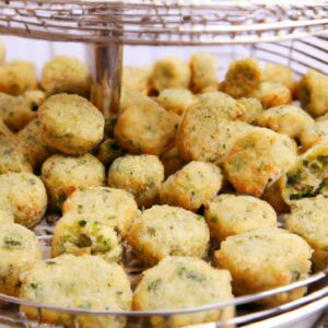 Bolinho De Arroz Com Espinafre Na Airfryer: Fica Uma Delícia