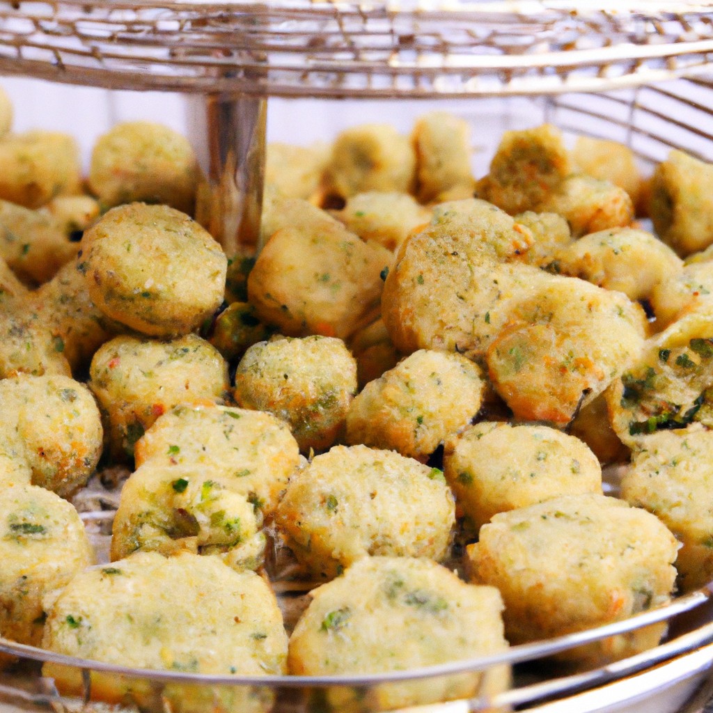 Bolinho De Arroz Com Espinafre Na Airfryer: Fica Uma Delícia