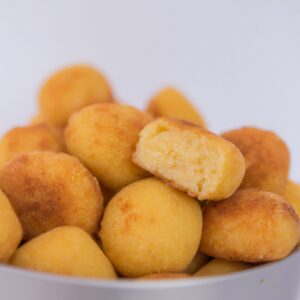 Bolinho De Arroz Com Queijo Na Airfryer