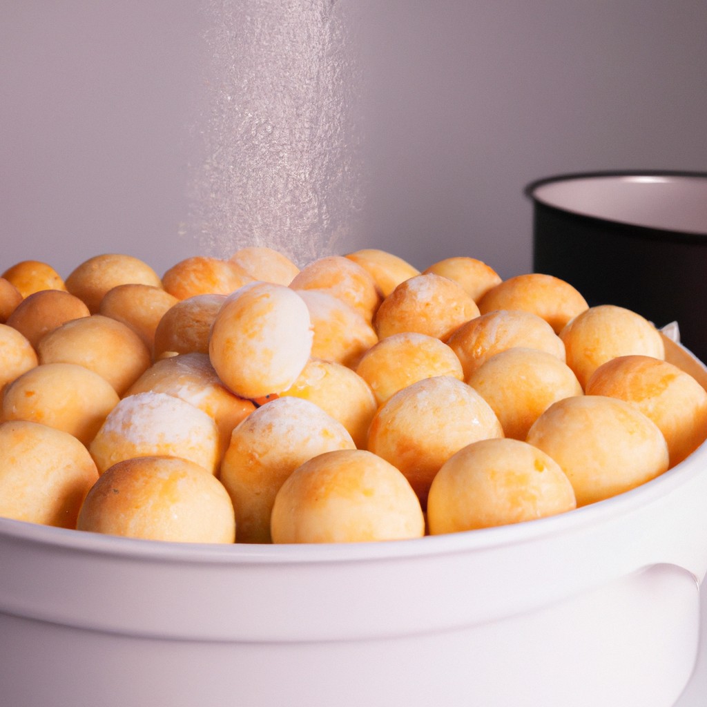 Bolinho De Arroz Com Tapioca Na Airfryer: Receita Fácil De Fazer 1 Bolinho De Arroz Com Tapioca Na Airfryer: Receita Fácil De Fazer