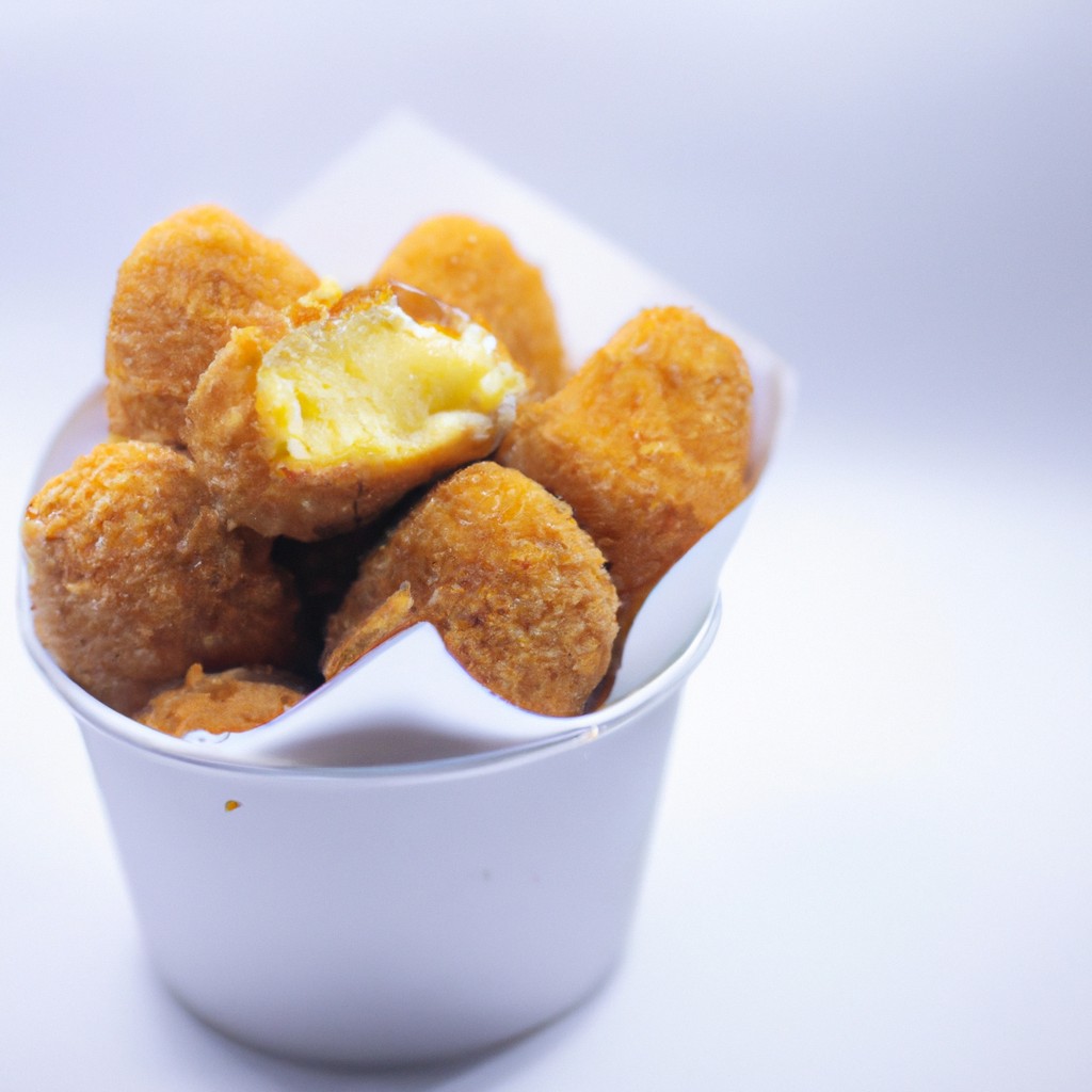 Bolinho De Batata Doce Com Tapioca E Queijo Na Airfryer