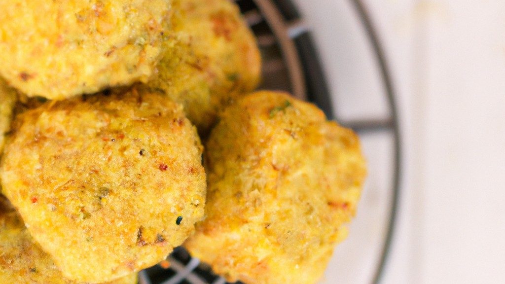 Bolinho De Frango Low Carb Na Airfryer | Receita Fácil E Rápida