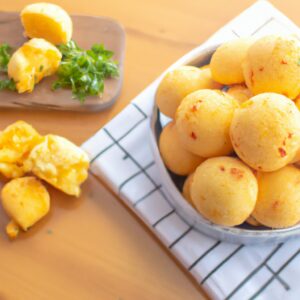 Bolinho De Milho Com Queijo Na Airfryer