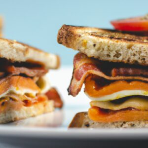 Café Da Manhã Airfryer: Sanduiche Sol Nascente Crocante