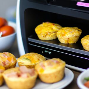 Café Da Manhã Na Airfryer: Muffins De Ovos E Vegetais