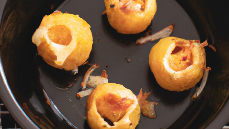 Cebola Recheada Na Airfryer: Receita Deliciosa Com Ricota