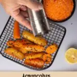 Cenoura Com Lemon Pepper Na Airfryer: Receita Fácil De Fazer