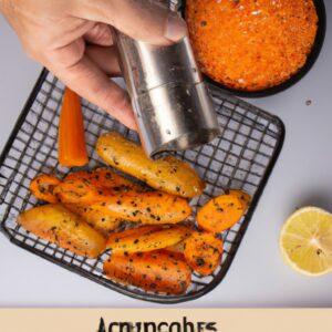 Cenoura Com Lemon Pepper Na Airfryer: Receita Fácil De Fazer