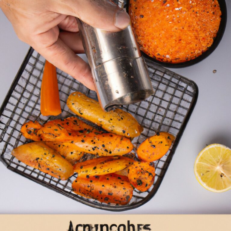 Cenoura Com Lemon Pepper Na Airfryer: Receita Fácil De Fazer