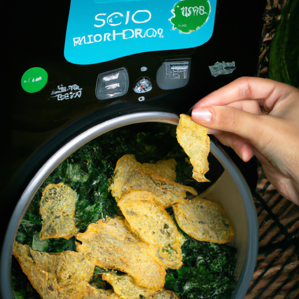 Chips De Espinafre Na Airfryer: É Muito Fácil E Rápido De Fazer 1 Chips De Espinafre Na Airfryer: É Muito Fácil E Rápido De Fazer