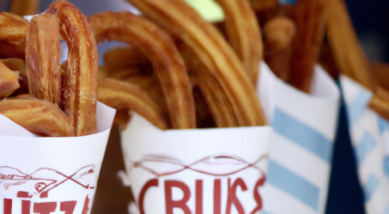 Churros De Pão De Forma