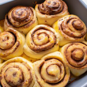 Cinnamon Rolls Na Airfryer: Receita Deliciosa