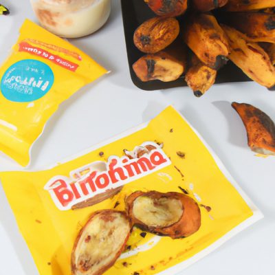 Combinação Estranha: Banana Com Manteiga Na Airfryer
