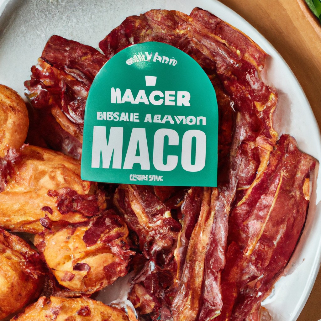 Imagem da Airfryer com uma cesta cheia de Couve Manteiga e Bacon cozidos, com uma tigela de molho ao lado. A couve é verde brilhante e crocante, e o bacon está dourado e crocante.