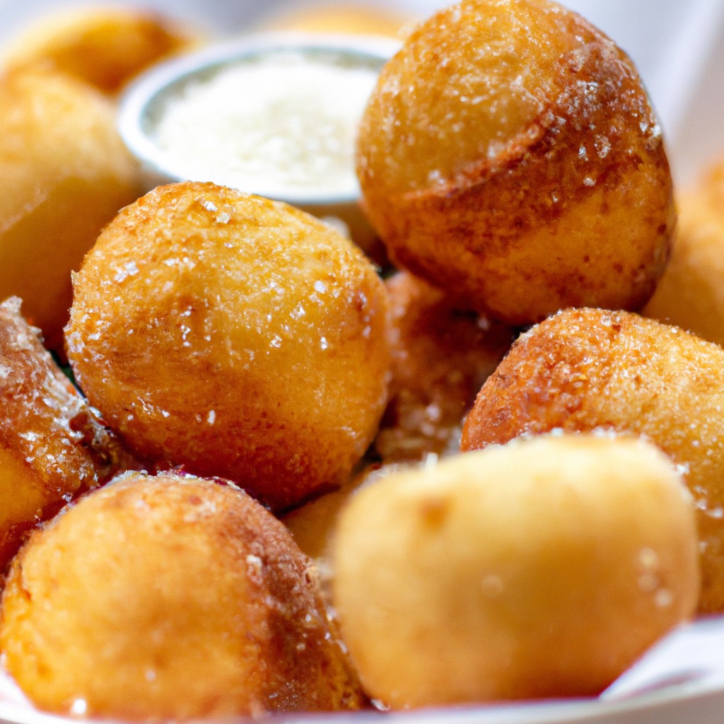 Imagem de um prato de creme de alho feito na Airfryer, com uma textura cremosa e densa, coberto com queijo parmesão ralado. O creme é servido em uma tigela branca com uma colher ao lado.
