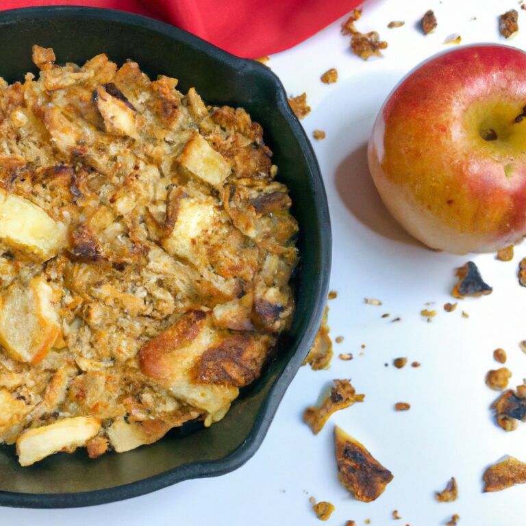 Crumble De Maçã Na Airfryer: Receita Fácil E Deliciosa