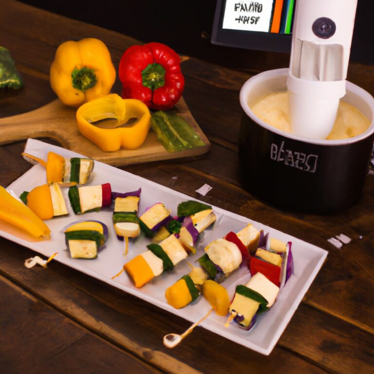 Espetinho De Legumes Na Airfryer Com Queijo Coalho, Aprenda Já