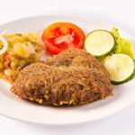 Filé de Peixe Assado com Sal Grosso e Salsinha