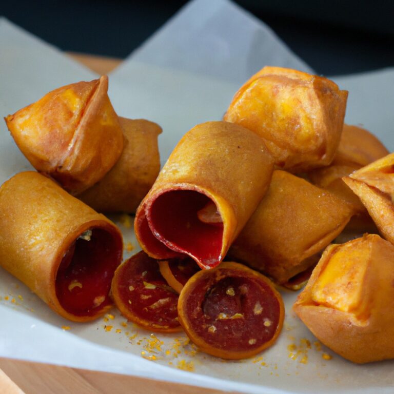 Folhado Na Airfryer: Receita Super Fácil Com Queijo E Pepperoni