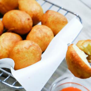 Imagem de uma fraldinha suculenta e tenra coberta com um molho de mostarda picante e dourada na Airfryer. O prato é fácil e rápido de preparar, oferecendo uma refeição deliciosa e satisfatória.