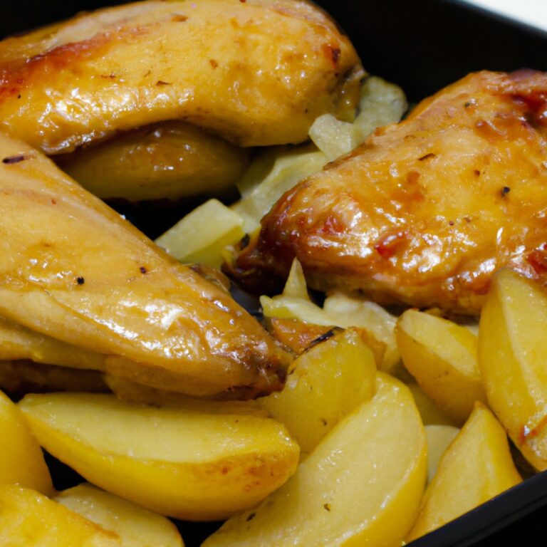 Medalhão De Frango Com Batatas Na Airfryer: Receita Deliciosa