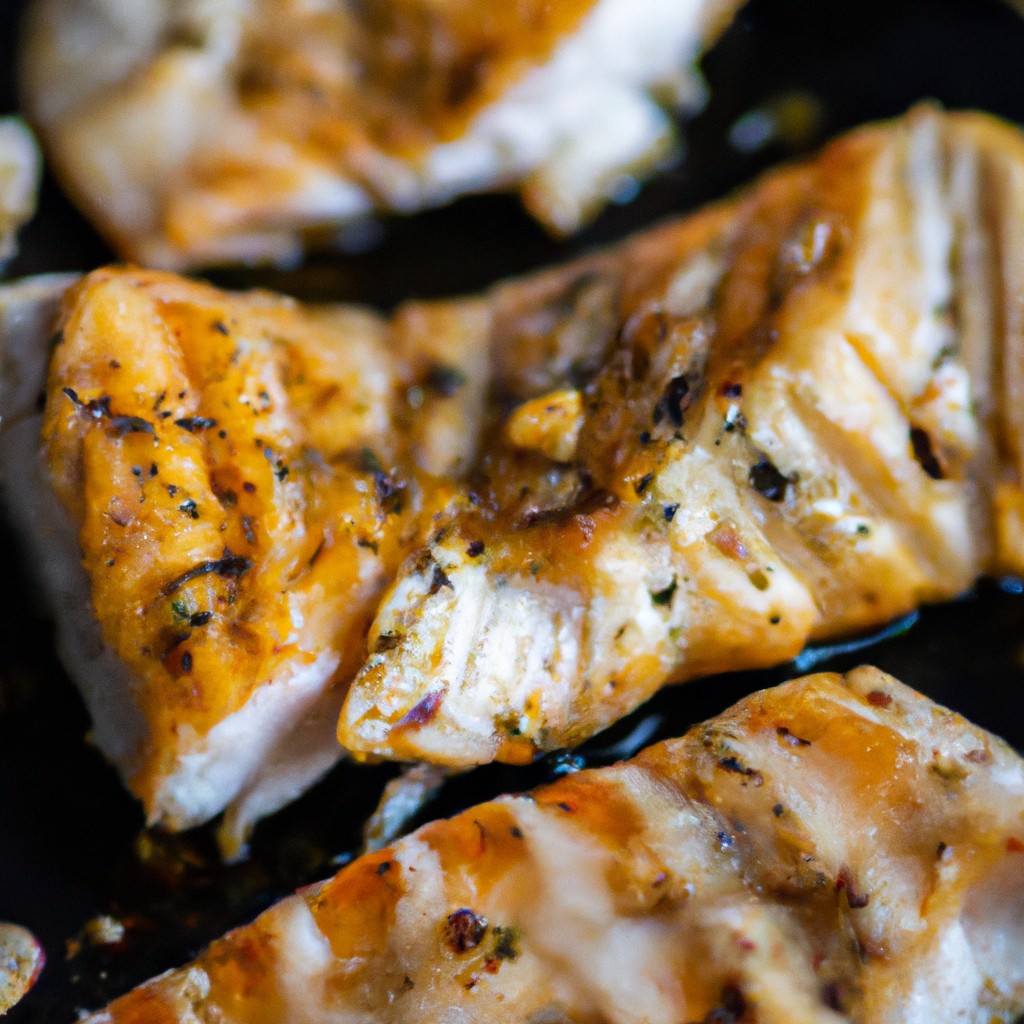 Merluza Na Airfryer: Receita Fácil Com Tempero Delicioso 1 Imagem de filés de merluza empanados assados em uma airfryer. Os filés estão dourados e crocantes, com uma polvilhada de ervas frescas por cima.