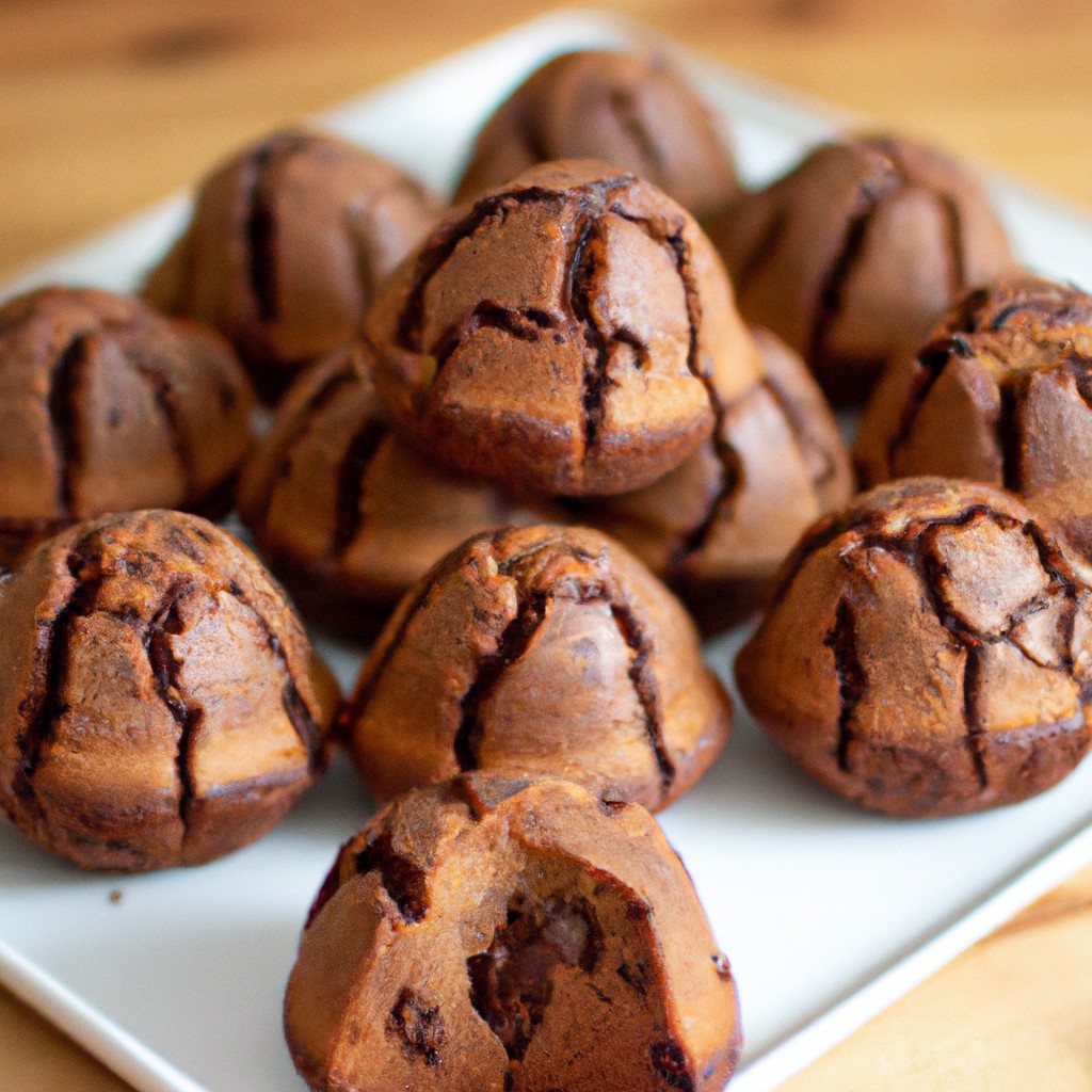 Mini Bolo De Pão De Mel Na Airfryer: Receita Fácil E Deliciosa 1 Imagem de um mini bolo de pão de mel recém-assado dentro de uma Airfryer. O bolo tem uma crosta marrom-dourada e é polvilhado com açúcar de confeiteiro.