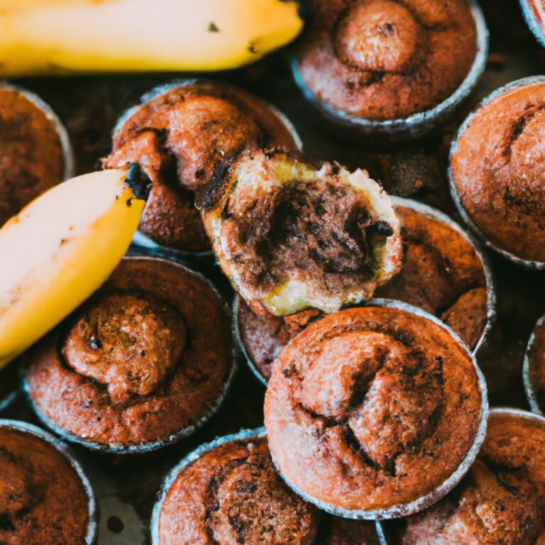 Muffin De Banana Com Chocolate Na Airfryer: Receita Deliciosa
