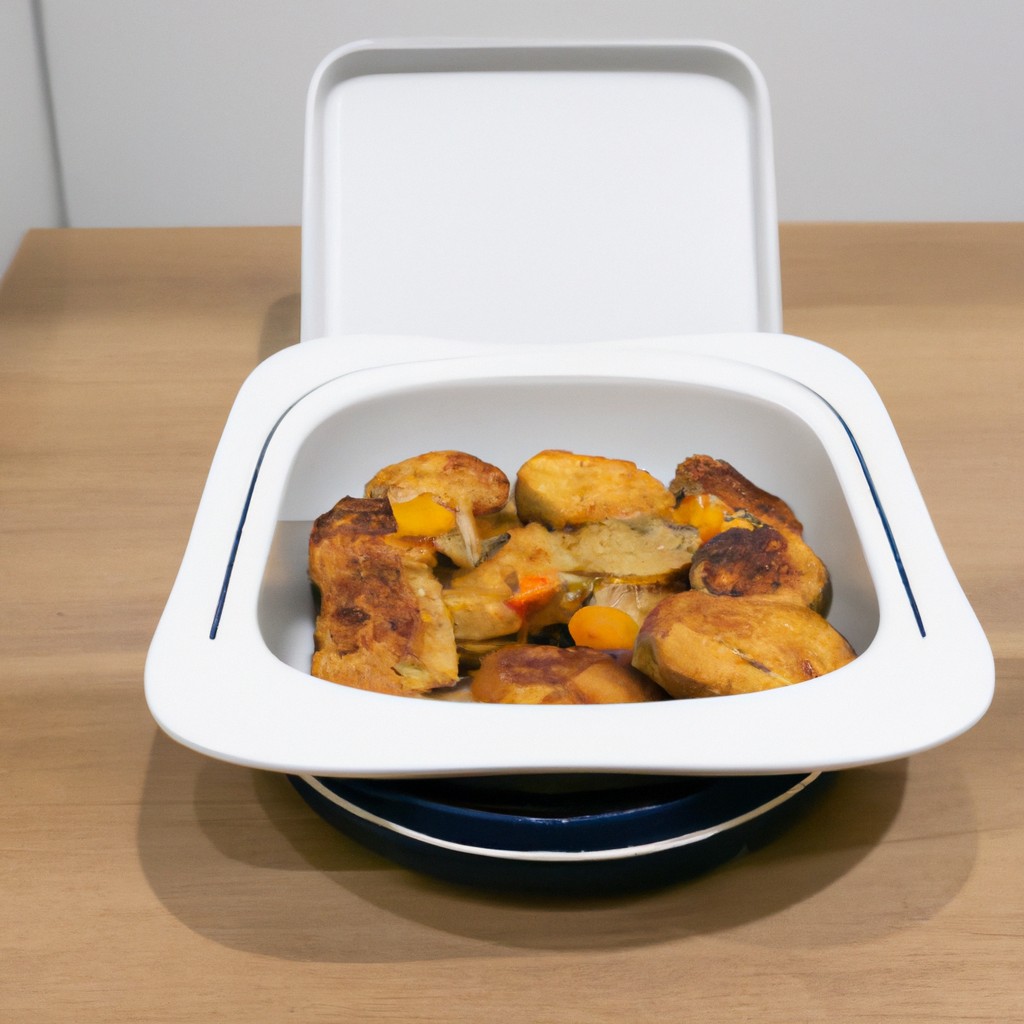 Imagem de nhoques dourados e crocantes cozidos na Airfryer, cobertos com molho à bolonhesa rico e queijo gratinado derretido, criando um prato italiano indulgente e delicioso.