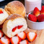 Pão Com Leite Condensado E Morango Na Airfryer: Fica Muito Bom