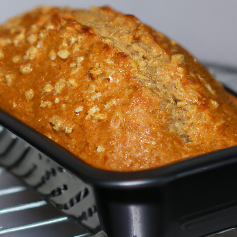Pão De Aveia Caseiro Na Airfryer: Fácil E Saudável