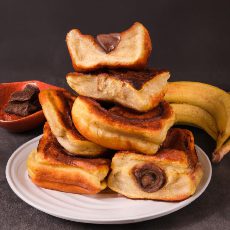 Pão De Forma Com Nutella E Banana Na Airfryer, Fica Delicioso