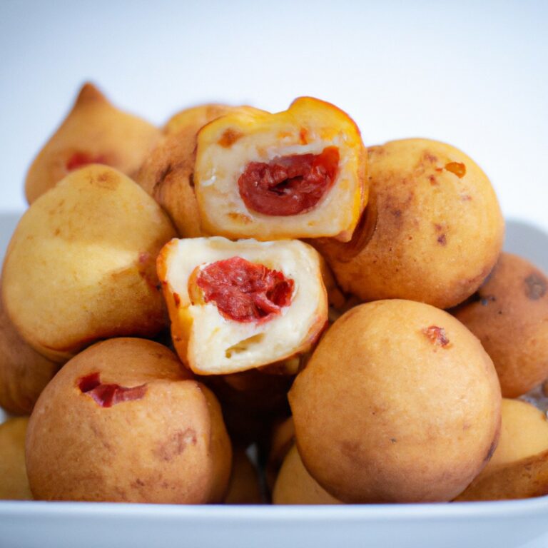 Pão De Queijo Recheado Com Goiabada Na Airfryer: Receita Fácil