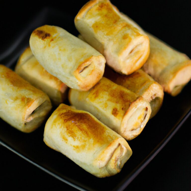 Petisco De Massa Folhada Na Airfryer: Receita Fácil E Rápida