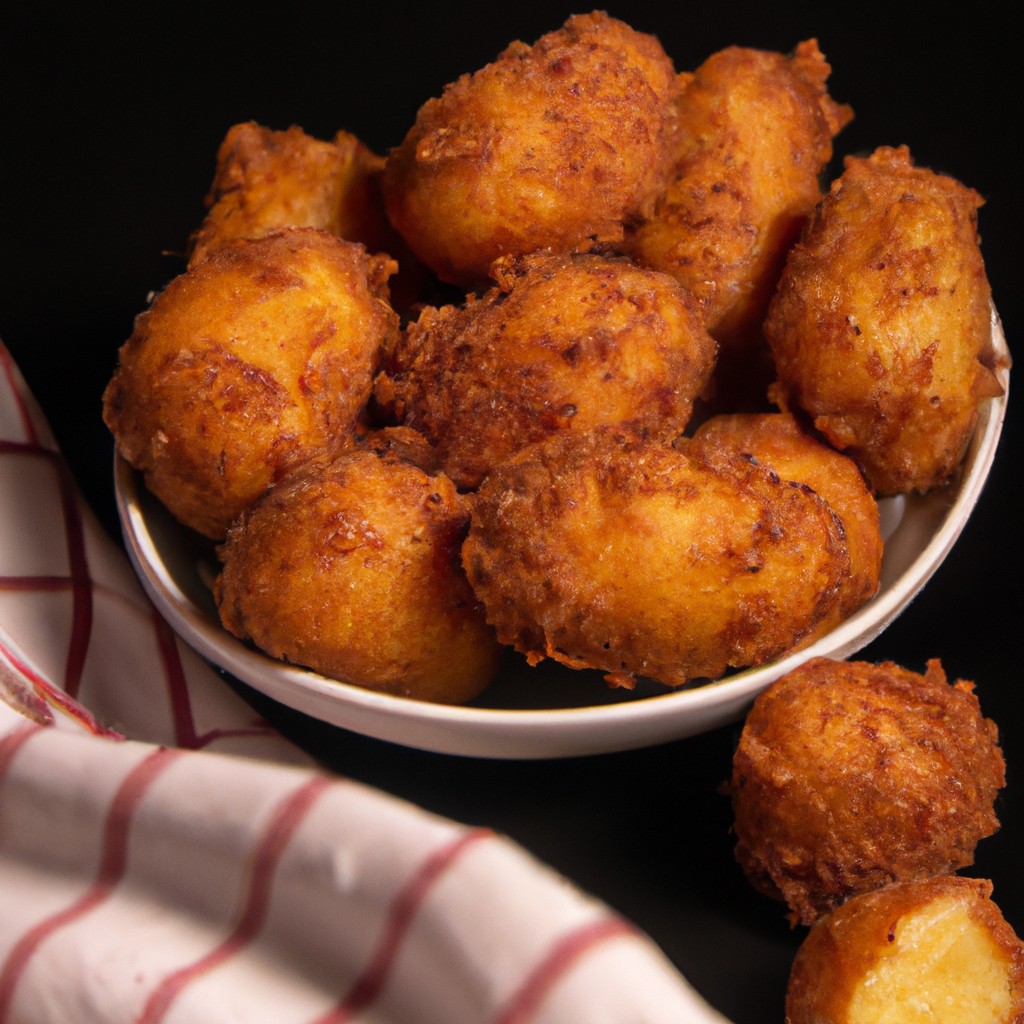 Imagem de rabanadas quentes e crocantes feitas na Airfryer. As rabanadas são cobertas com açúcar e canela e servidas com calda de bordo.