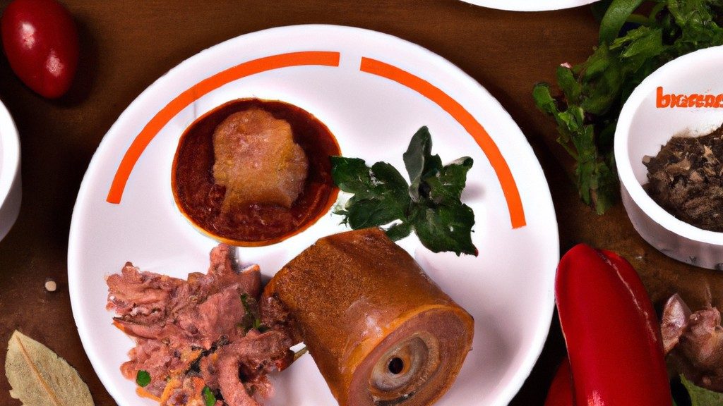 Imagem de uma porção de carne cozida na Airfryer, temperada com páprica, alho e sal. A carne é marrom-dourada e suculenta, com uma crosta crocante.