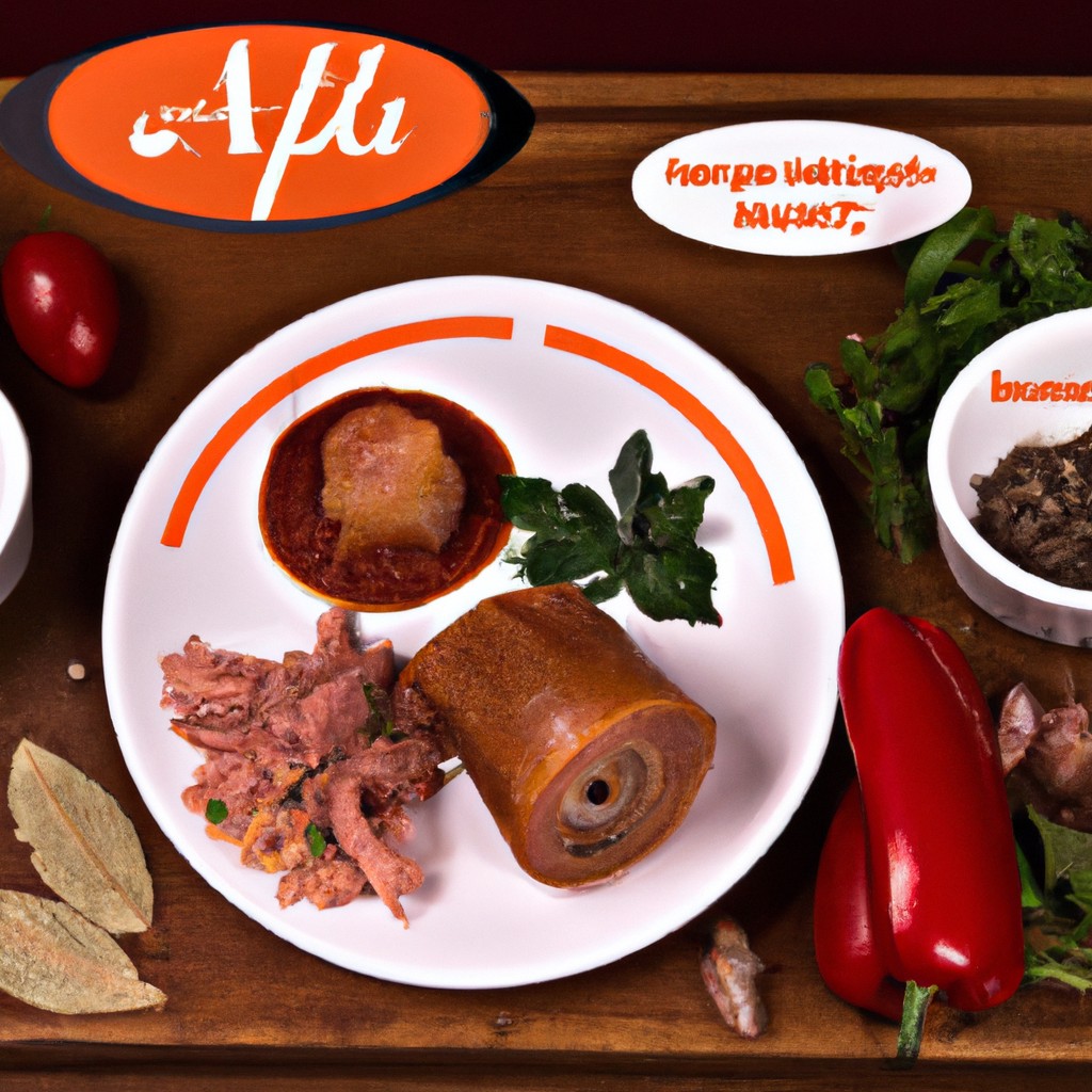 Imagem de uma porção de carne cozida na Airfryer, temperada com páprica, alho e sal. A carne é marrom-dourada e suculenta, com uma crosta crocante.