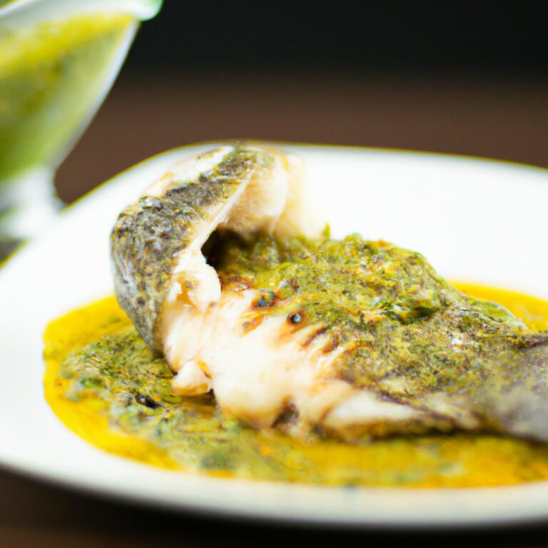 Receita Fácil De Pescada Ao Molho De Manjericão Na Airfryer